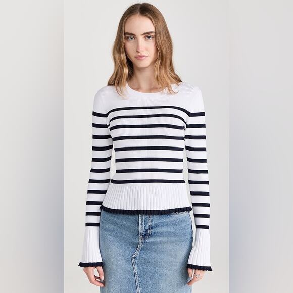 NWOT - RAILS Striped Gemma Pullover Sweater - Size Large - Picture 5 of 14